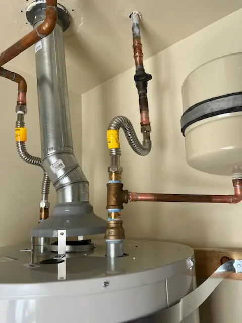 Water heater installation and plumbing repair in Poinsett Gardens